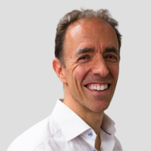 James goolnik wearing a white shirt for a professional head shot