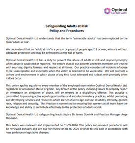 Safeguard Policy