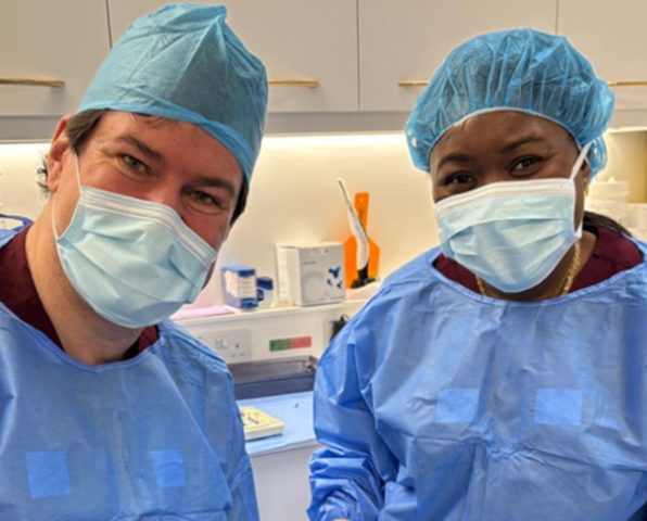Dr Andreas Jahnigen & Marie Myl&egrave;ne Guerrier