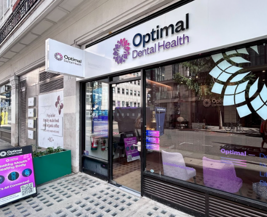 a photo showing the outside of optimal dental health a holistic dental practice in london
