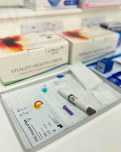 vitamin D testing at optimal dental health close up 